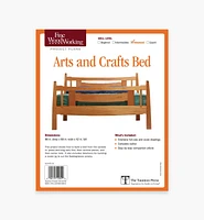 Arts and Crafts Bed Plan
