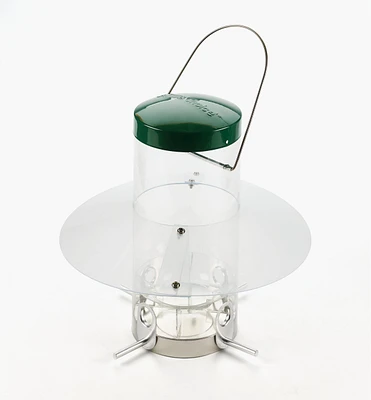 Hanging Bird Feeder & Baffle