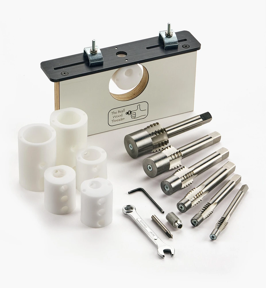 Beall Wood Threader Set of 6 (1/2", 5/8", 3/4", 1", 1 1/4", 1 1/2")