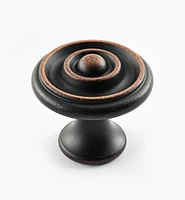 Turned Brass Raised Knobs
