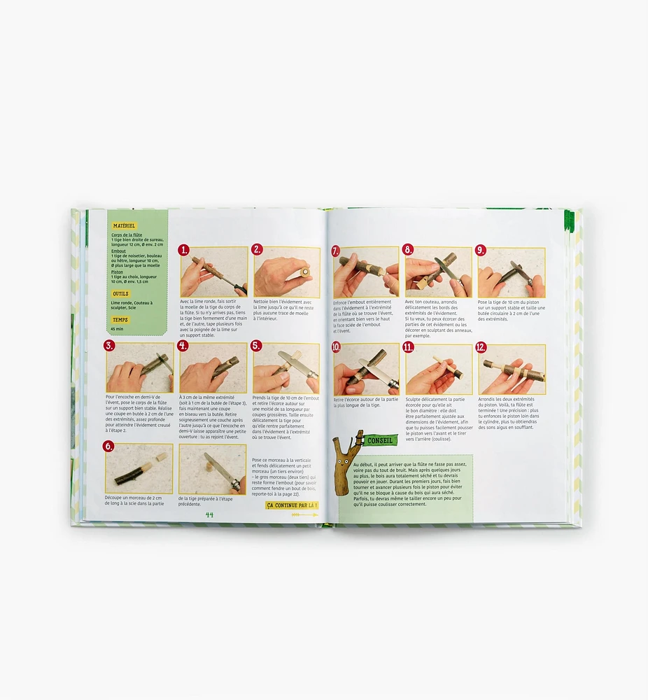 Apprends à sculpter sur bois