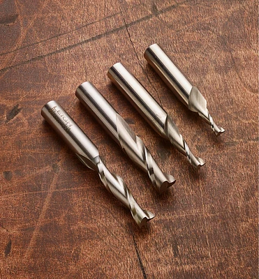 Leigh High-Speed Steel Spiral Upcut Bits, 1/2" Shank