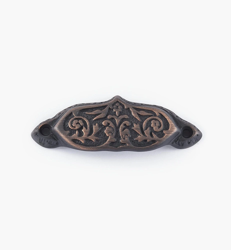 Cast Victorian Shell Pull