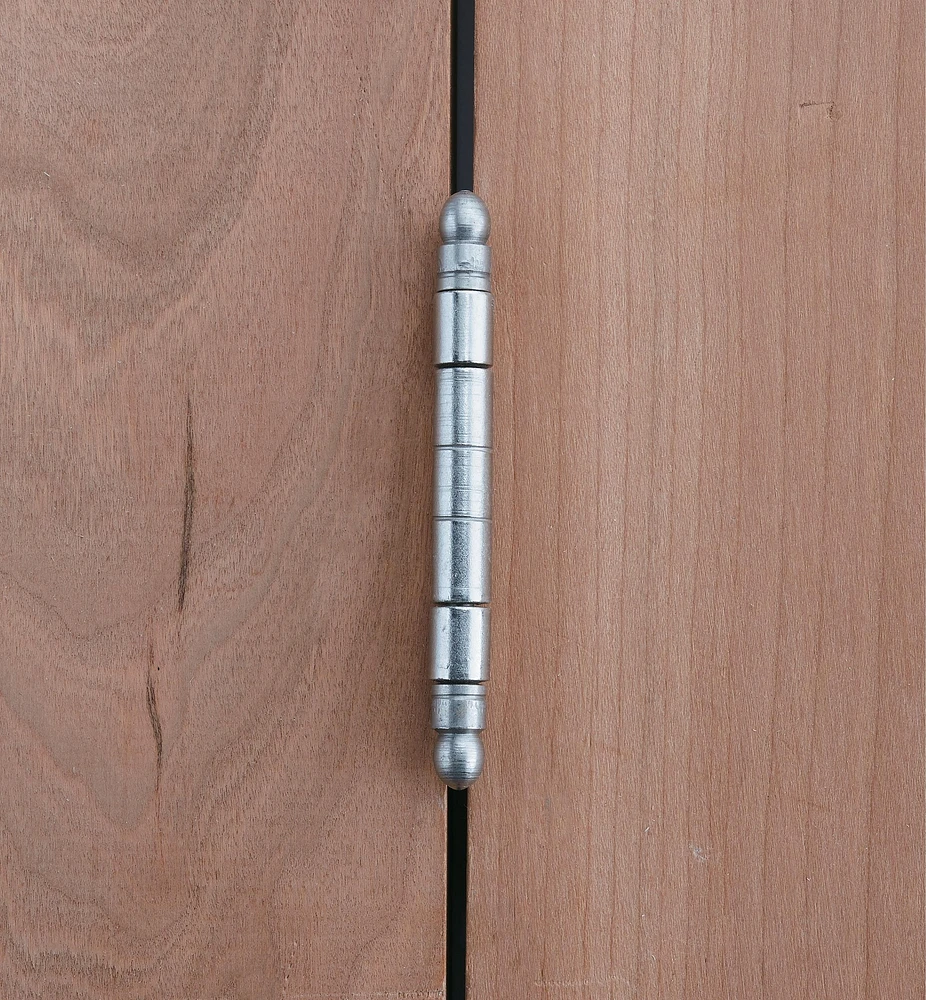 Bulk Set of Nickel-Plate Full-Wrap Inset Hinges