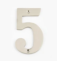 Standard Cast Brass House Numbers