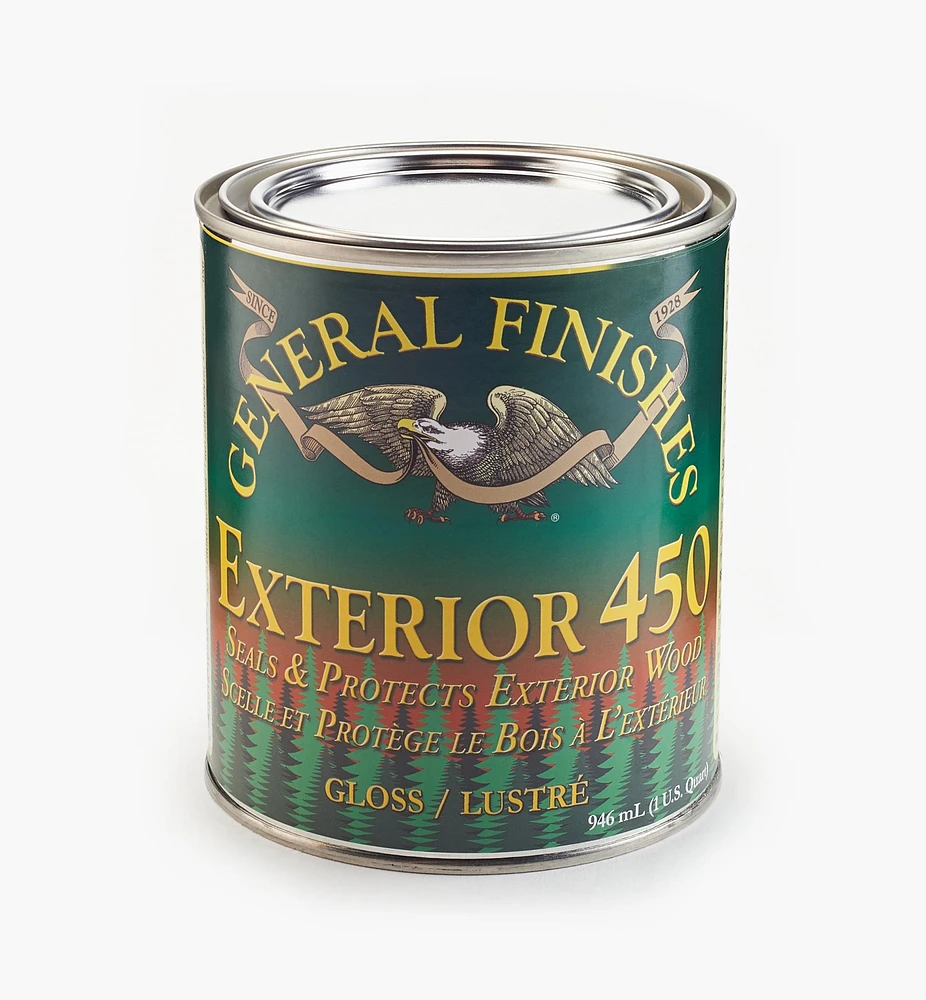 General 450 Water-Based Exterior Varnish