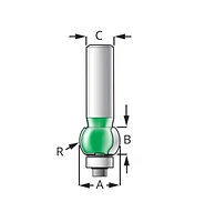 Internal Bullnose Bits – Half Radius