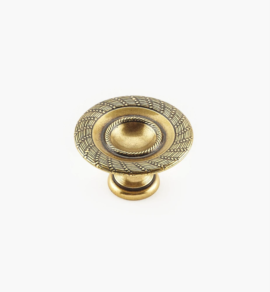 Rope/Reed Hollow Knobs