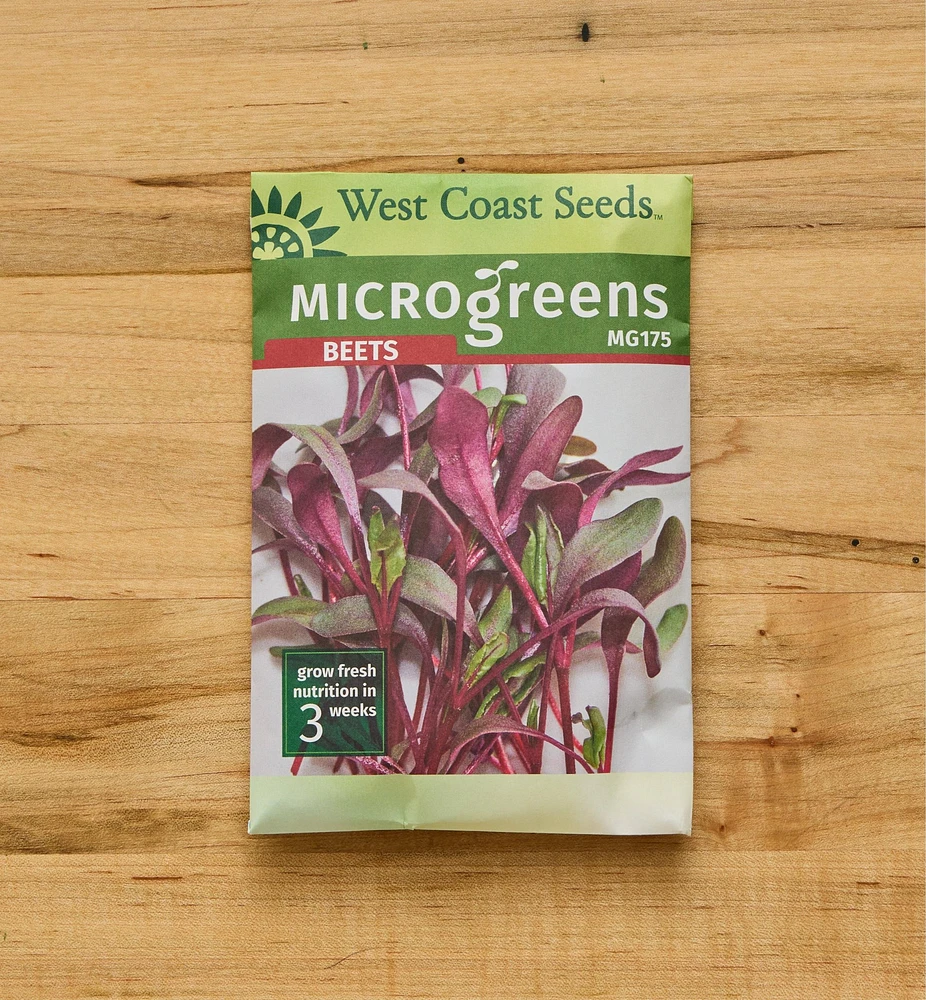 Non-GMO Microgreen Seed Packets