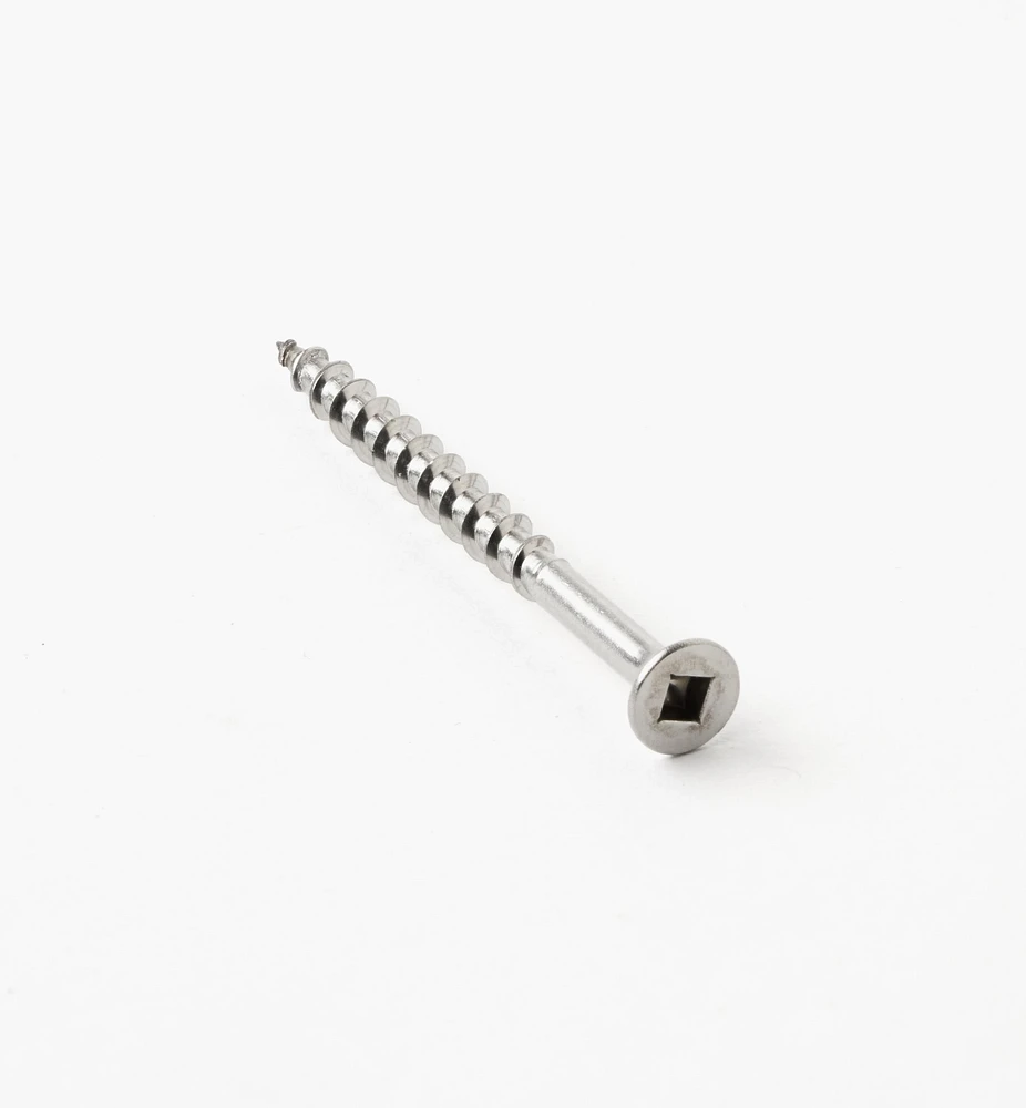 18-8 Stainless-Steel #8 Flat-Head Screws
