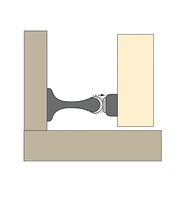 SOSS Magnetic Doorstop & Holder
