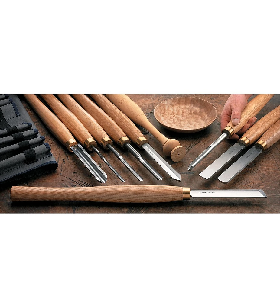 Economy Turning Tools Set and Tool Roll
