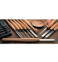 Economy Turning Tools Set and Tool Roll