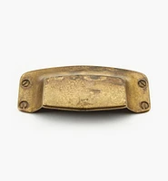 Cast Brass Shell Pulls