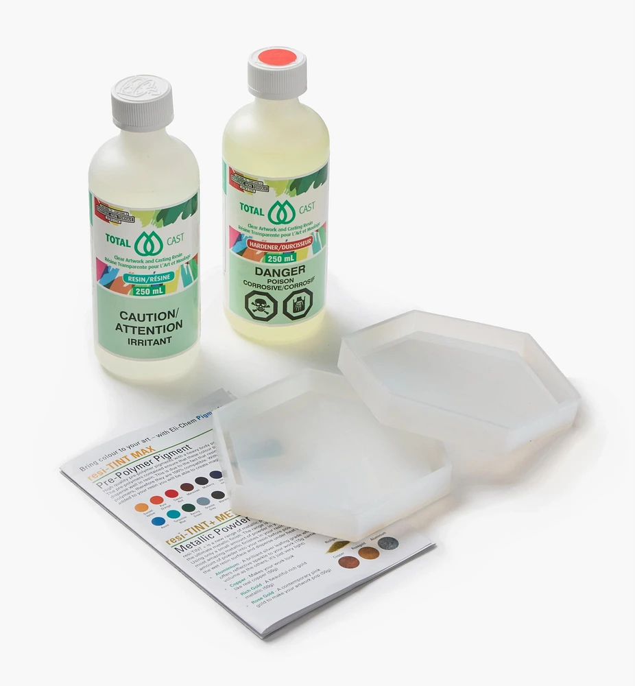 Epoxy Kit with Bonus Coaster Molds