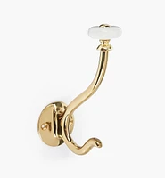 Ceramic Knob Coat & Hat Hook