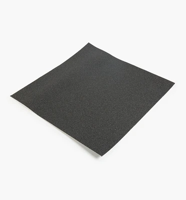 Papier abrasif de 25 x 25 po pour disques incurvés pour guitare bombée