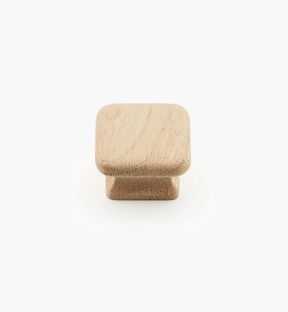 Natural Oak Square Knob