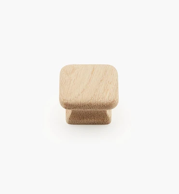 Natural Oak Square Knob