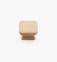 Natural Oak Square Knob