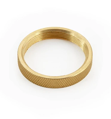 Common Ring Nut for 1 3/16" and 3/4" Brass Template Guides Router Plate Inserts
