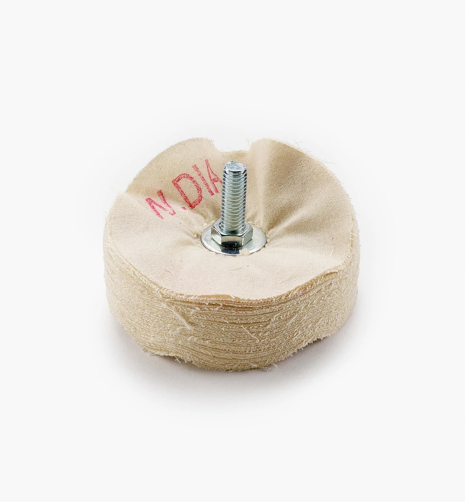 Disques de polissage 4 po pour moteur et touret