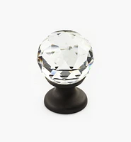 Faceted Glass Knobs