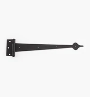 "Forged Iron" Large Strap Hinges