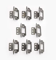 Bulk Sets of Wrought-Iron Partial-Wrap Inset Hinges