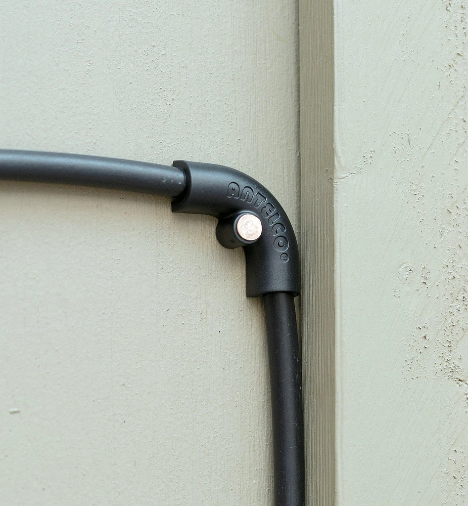 Clip-On Elbows for Drip and Low-Flow Irrigation Systems