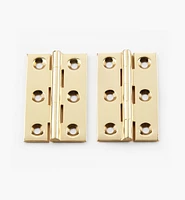 Extruded Brass Fixed-Pin Butt Hinges