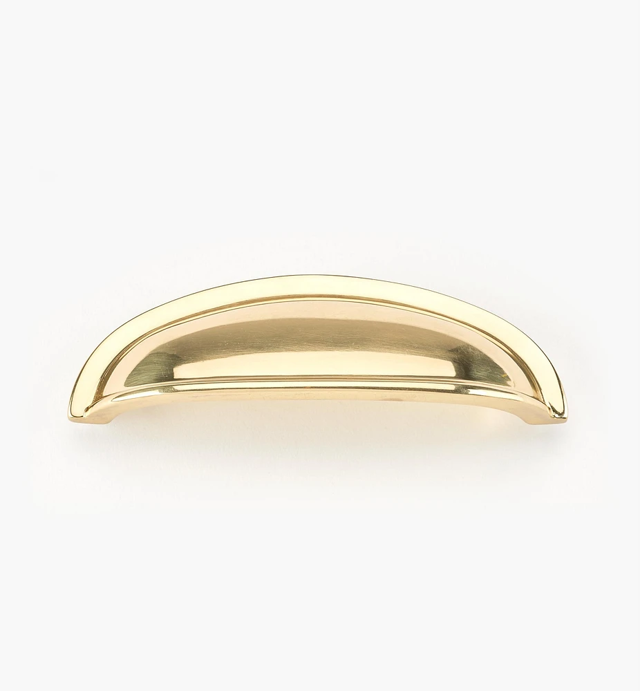 Cast Brass Shell Pull