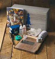 Lee Valley Make It Yourself Live-Edge Charcuterie Board Kit