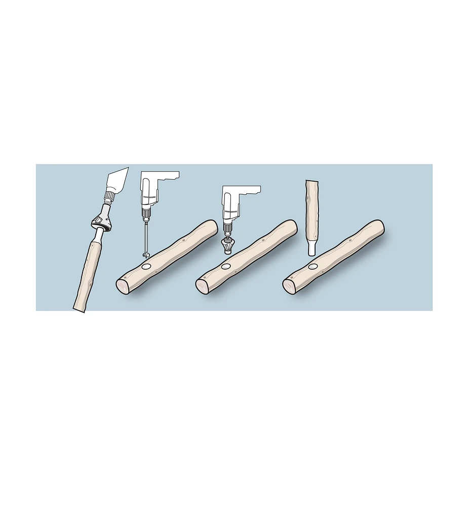 Veritas Power Tapered Tenon Cutters