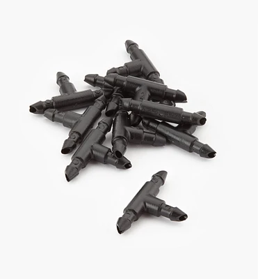 1/4" T-Connectors for Irrigation Systems