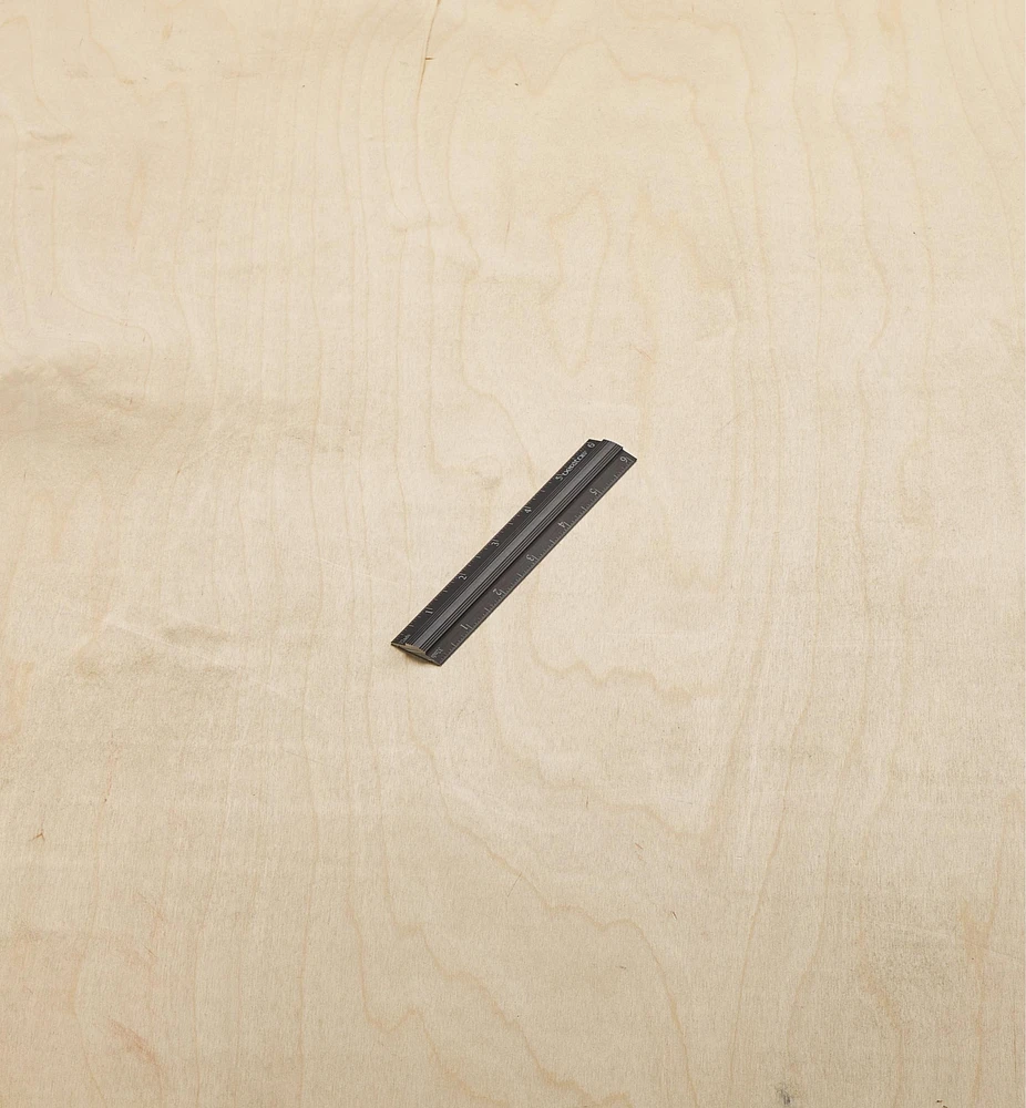 Veritas 6" Aluminum Bench Rule