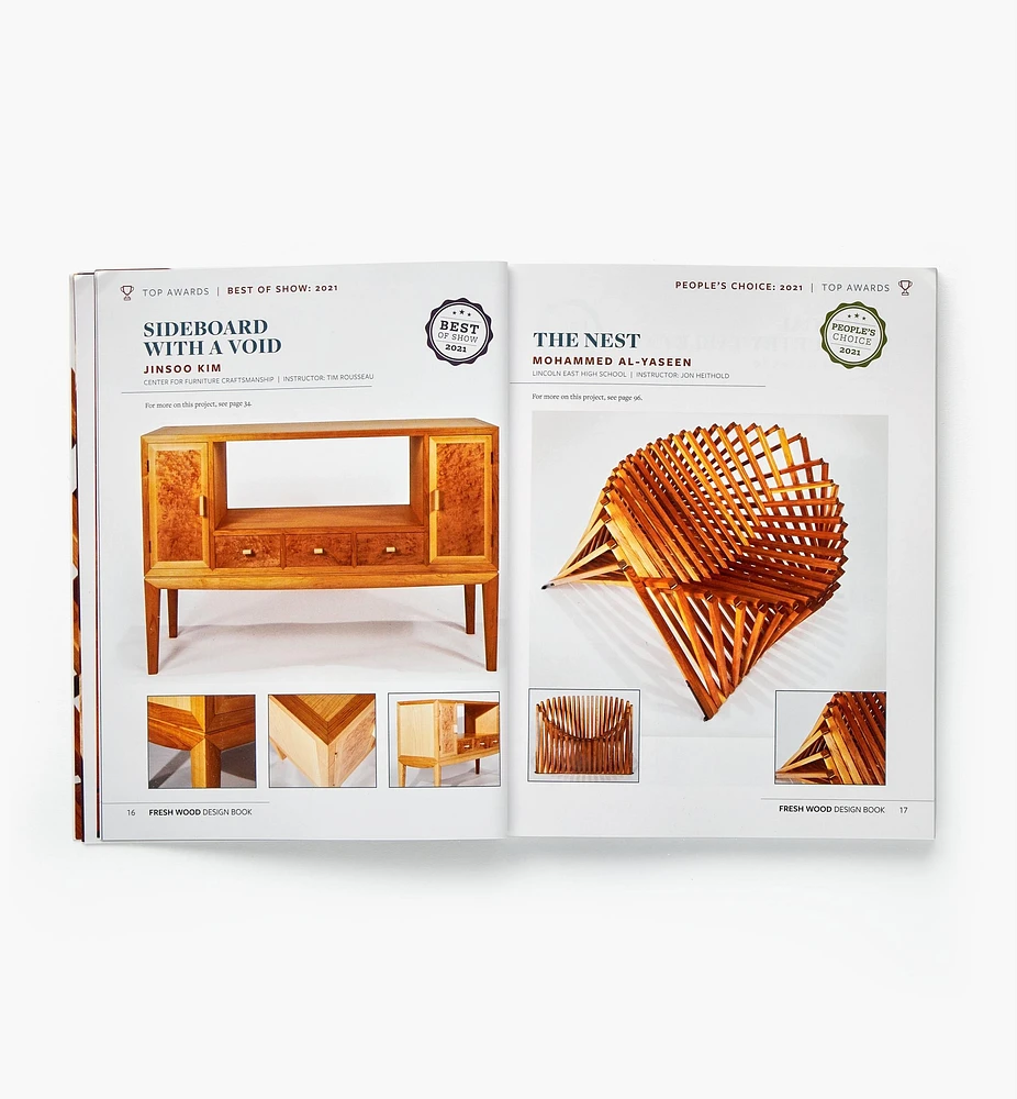 Fresh Wood Design Book – Finished Works from Woodworking's Next Generation