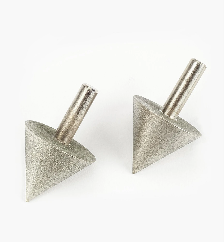 Large Cone Sharpeners for Premium Hollow Mortise Chisels & Bits
