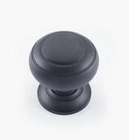 Turned Brass Ring Knobs