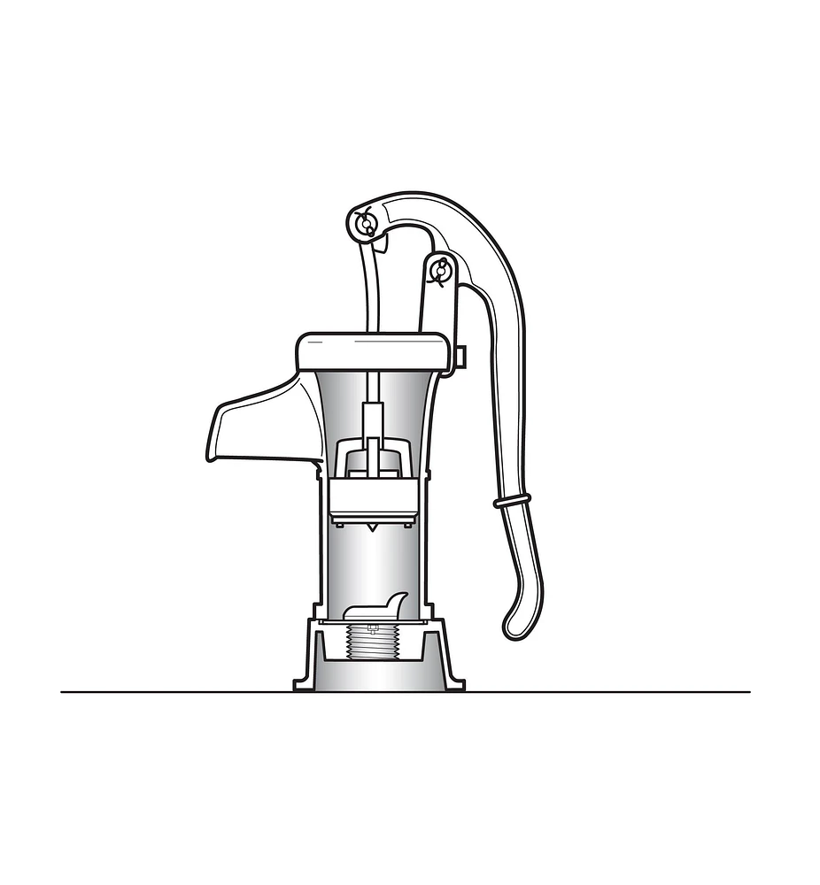 Cast-Iron Pitcher Pump
