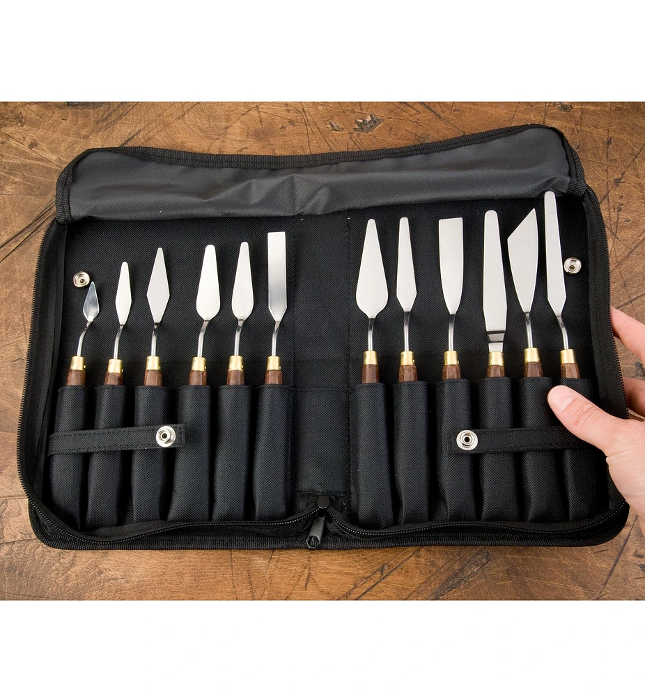 Palette Knives in Case