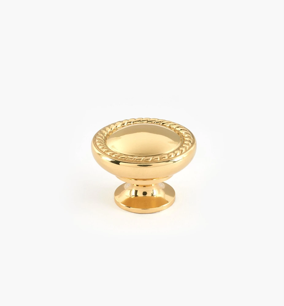 Rope-Edged Knobs