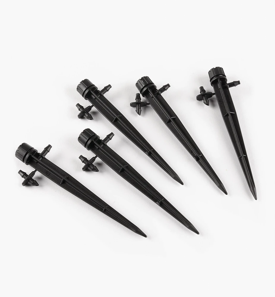 Shrubbler Spikes for Low-Flow Irrigation Systems