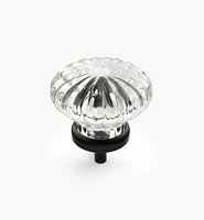 Glass Rosette Knobs