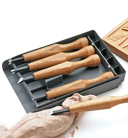 Set of 5 Japanese Detail Carving Tools
