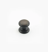 Bevelled Brass Round Knobs