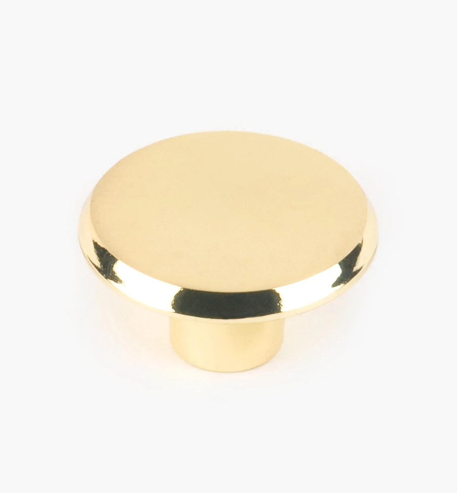 Brass Plate Concave Knob