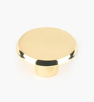 Brass Plate Concave Knob