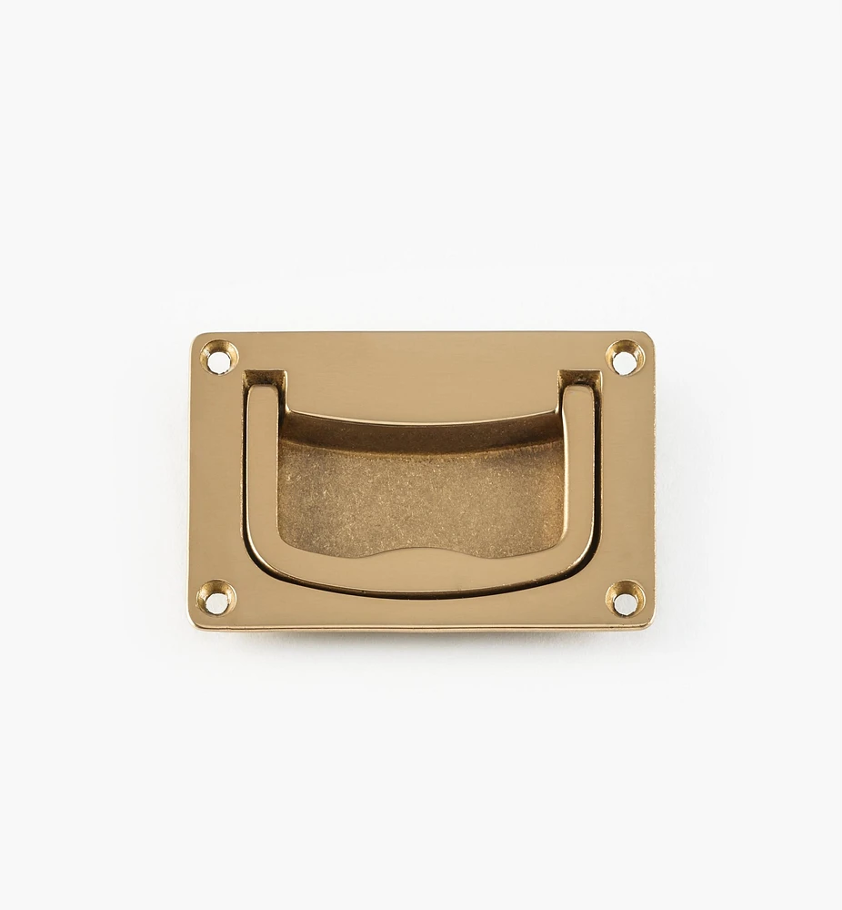 Cast Brass Recessed Handles