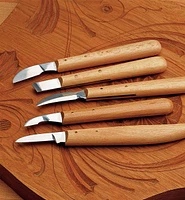 Jeu de 5 couteaux de sculpteur allemands